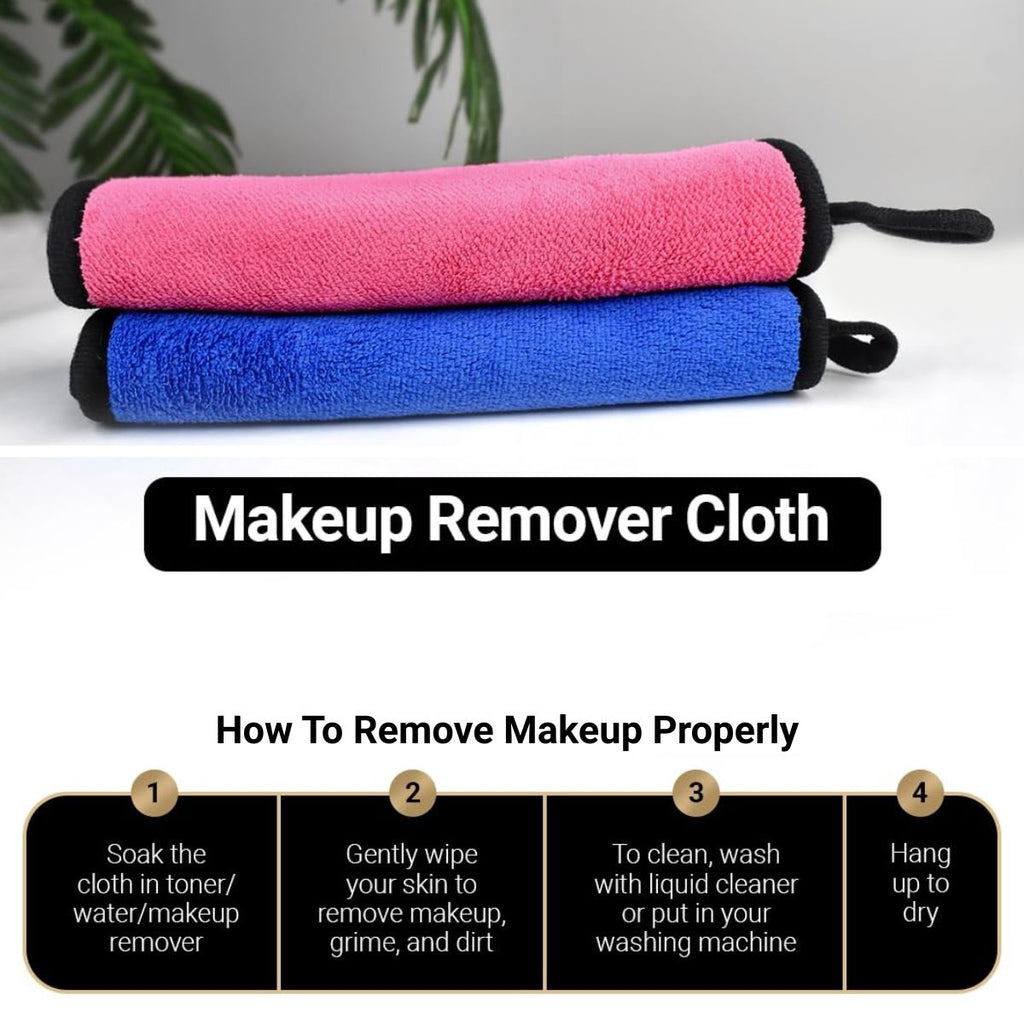 Microfiber Face Towel for Makeup Removal Cloth Hand Towel Eye Makeup Remover Pad