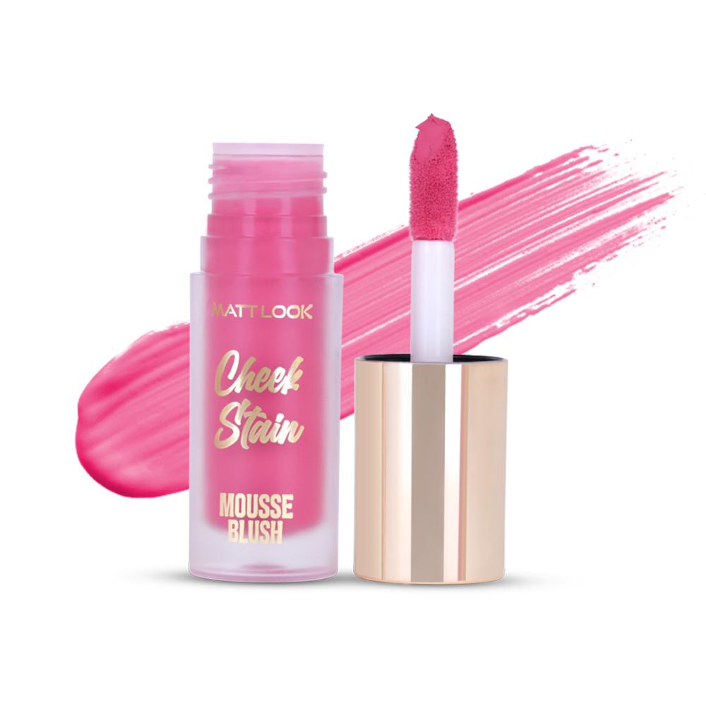 Cheek Stain Mousse Blushs - 03 Roseate