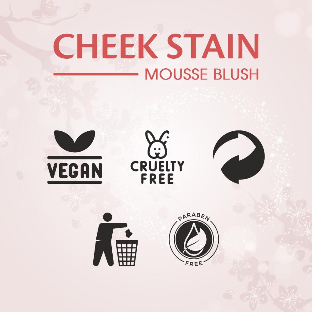 Cheek Stain Mousse Blushs