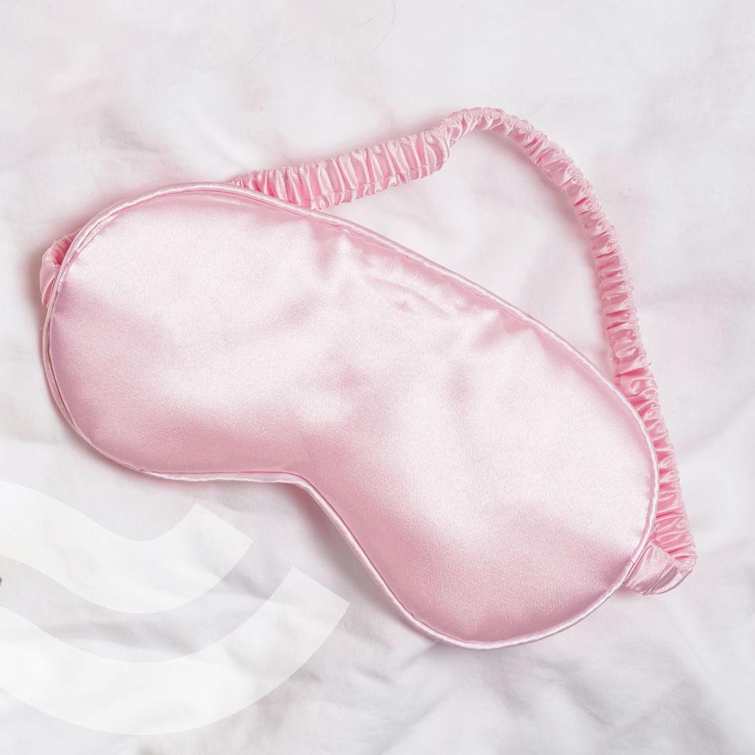 Satin Eye Mask (Pink)