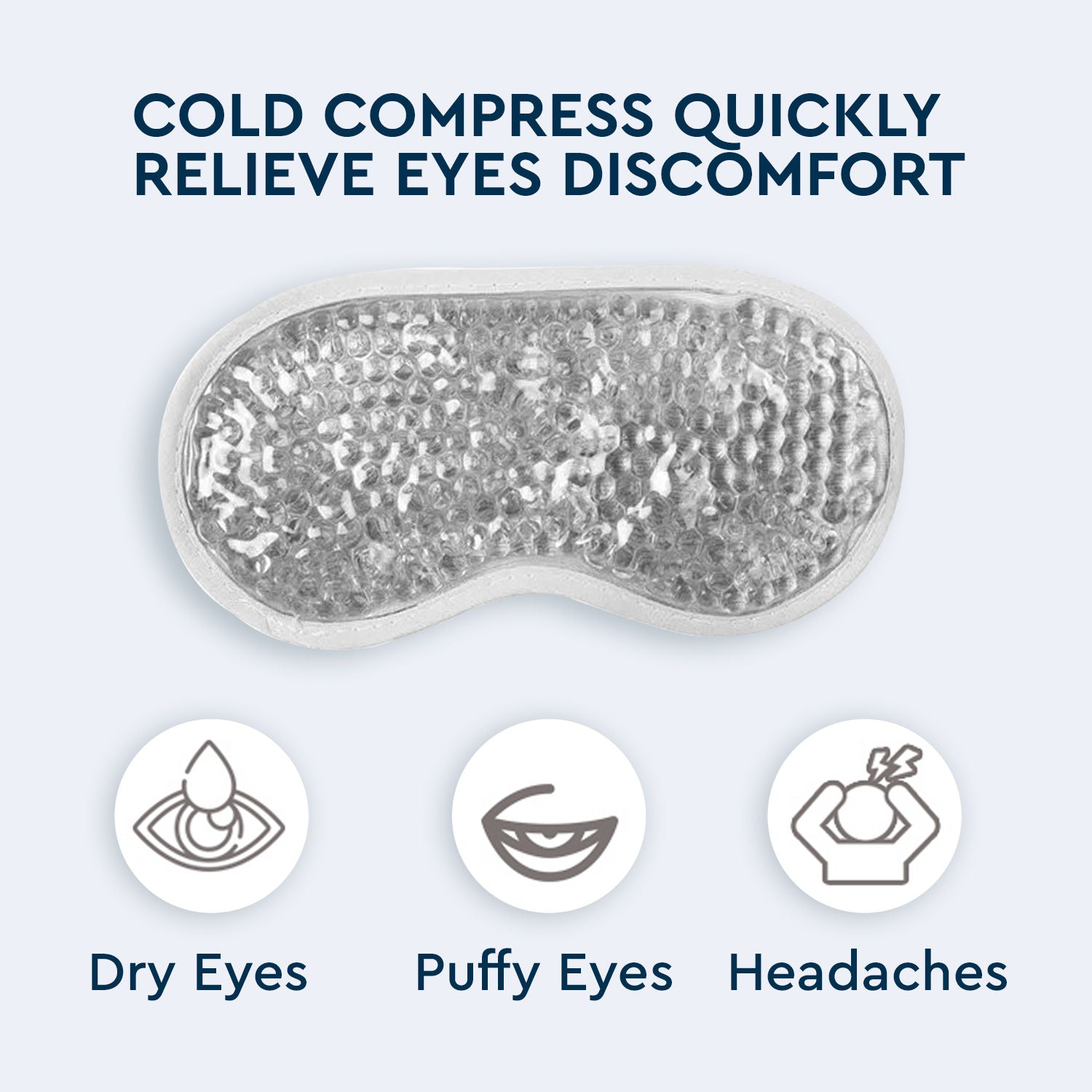 Soothing Eye Gel Mask Grey