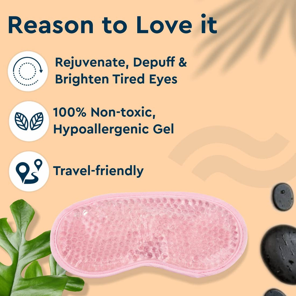 Soothing Eye Gel Mask - Pink