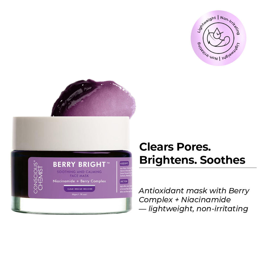 Berry Bright Soothing & Calming Face Mask