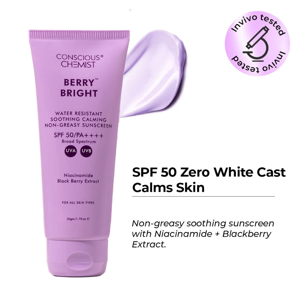 Niacinamide Sunscreen SPF 50 PA++++ With Water Resistant & No White Cast