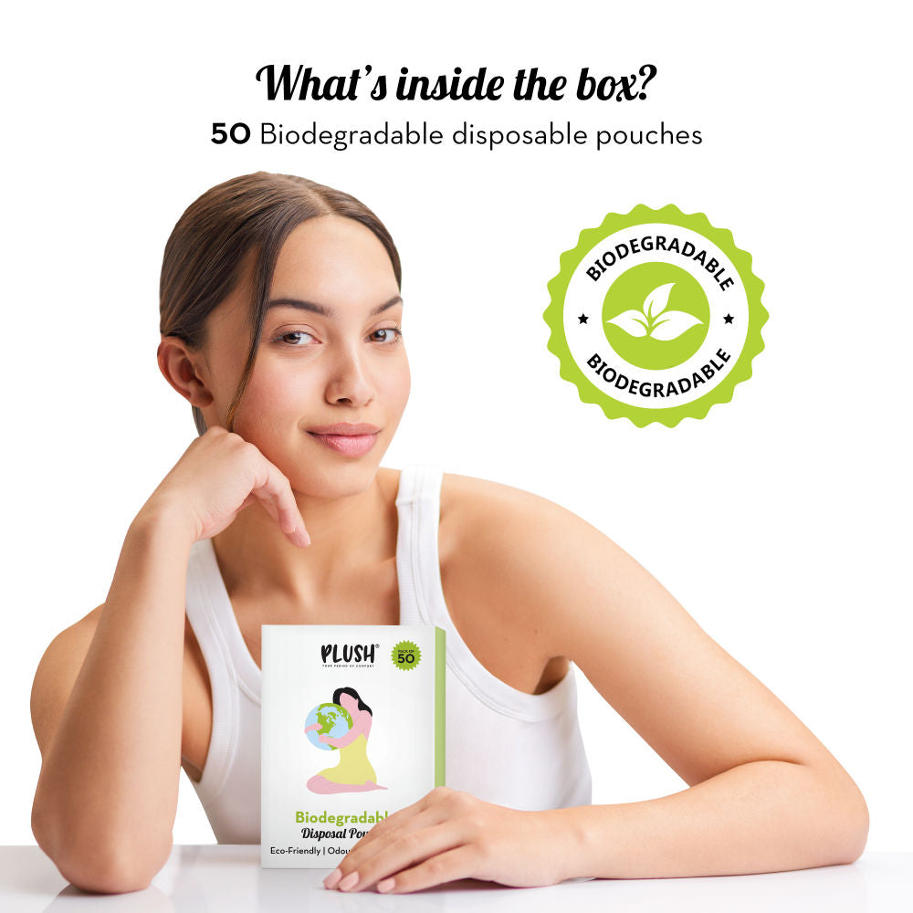 Eco-Friendly Sanitary Disposal Bags with Seal