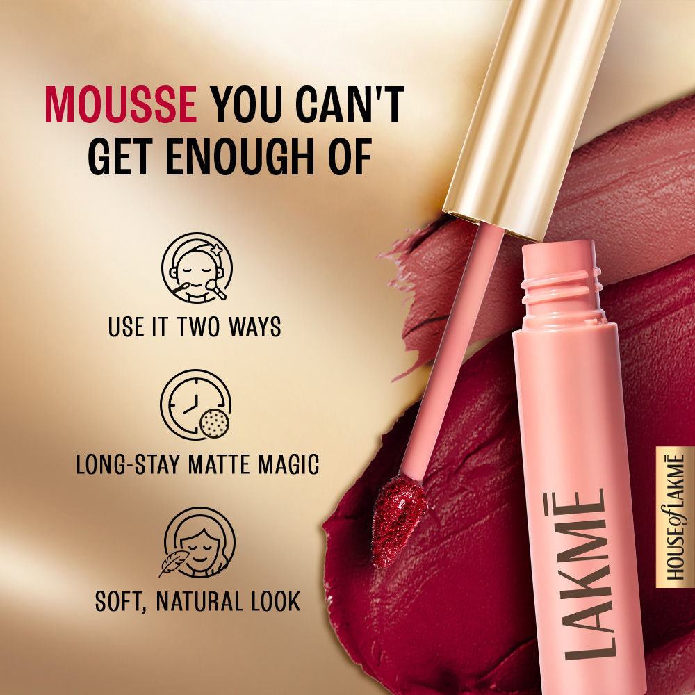 Double Duty Lip & Cheek Mousse Matte Lipstick & Soft Blush