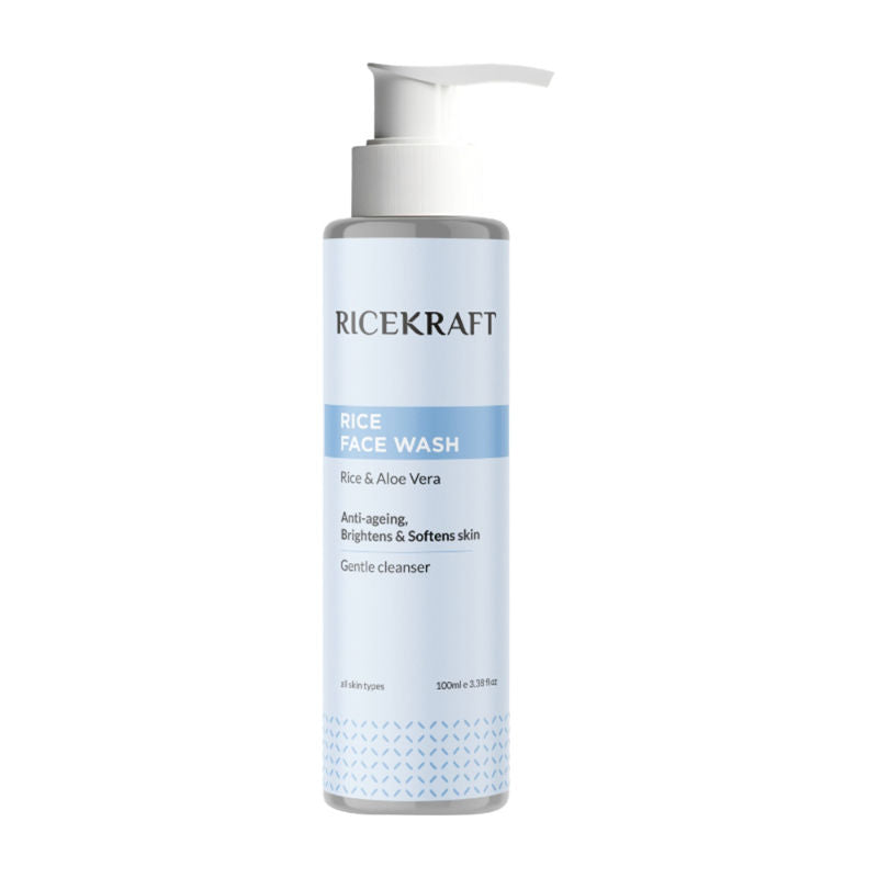 Rice Water Face Wash Korean Gentle Cleanser