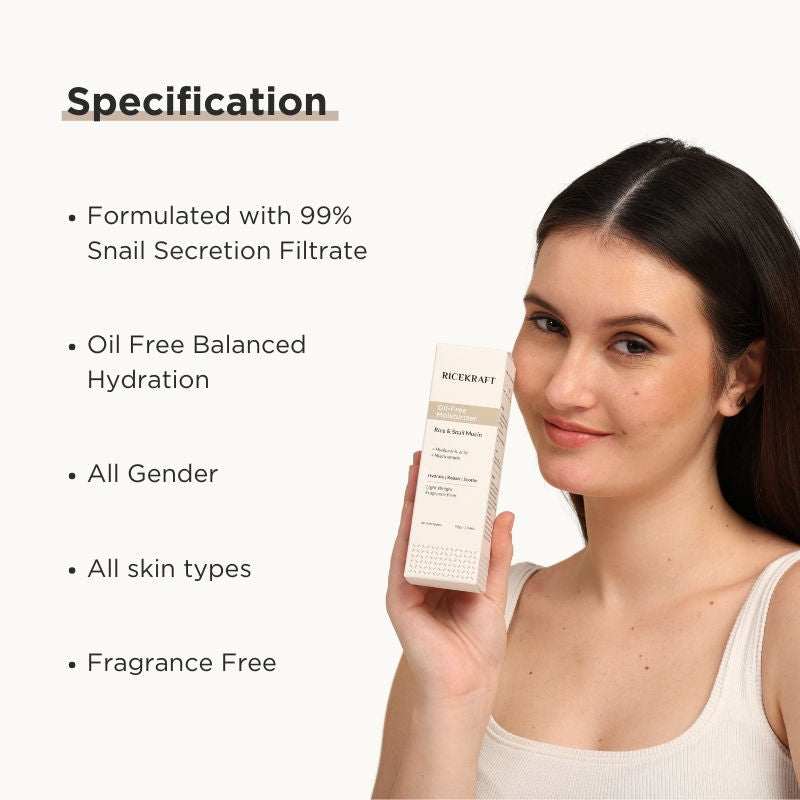 Oil Free Korean Face Moisturizer