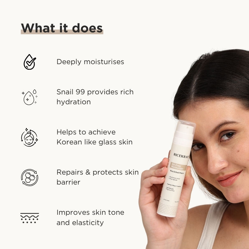 Oil Free Korean Face Moisturizer