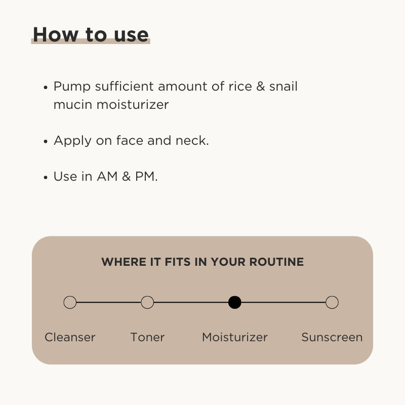 Oil Free Korean Face Moisturizer