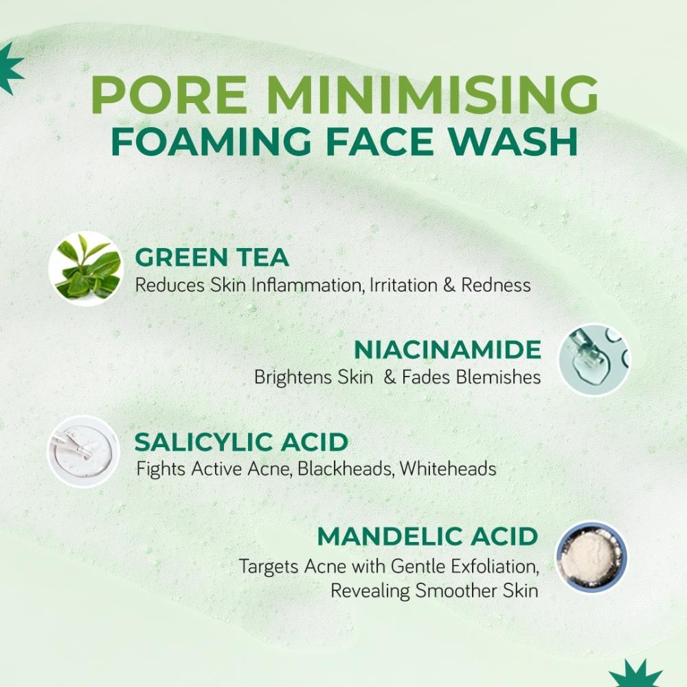 Acnexpert Foaming Face Wash with Salicyclic Acid & Niacinamide For Oily & Acne Prone Skin