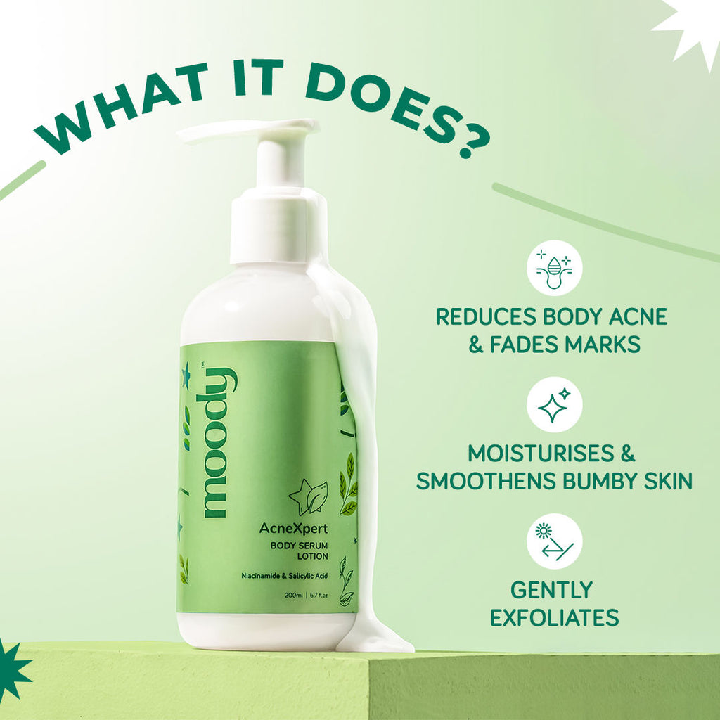 AcneXpert Body Lotion with Green Tea & Salicylic Acid