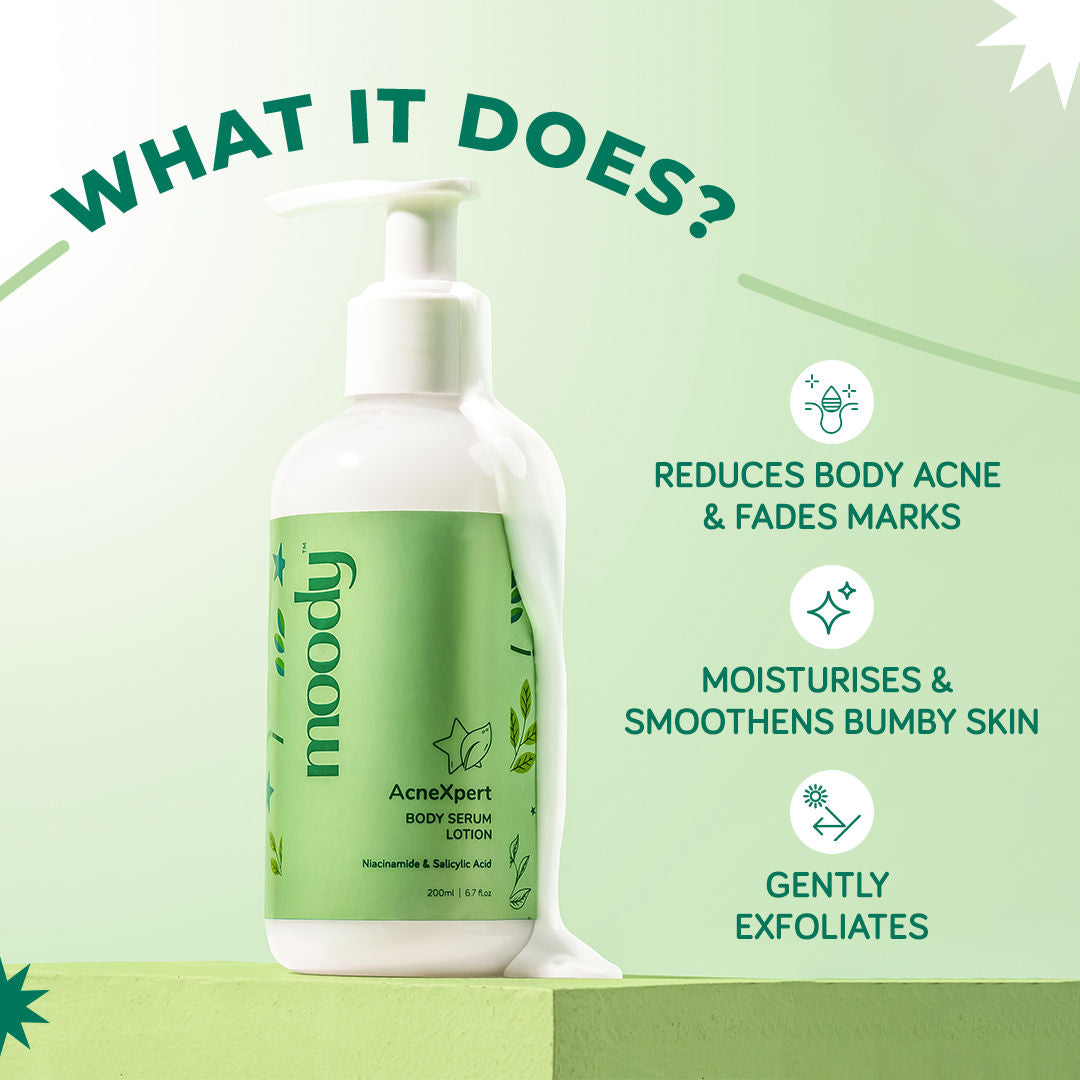 AcneXpert Body Lotion with Green Tea & Salicylic Acid
