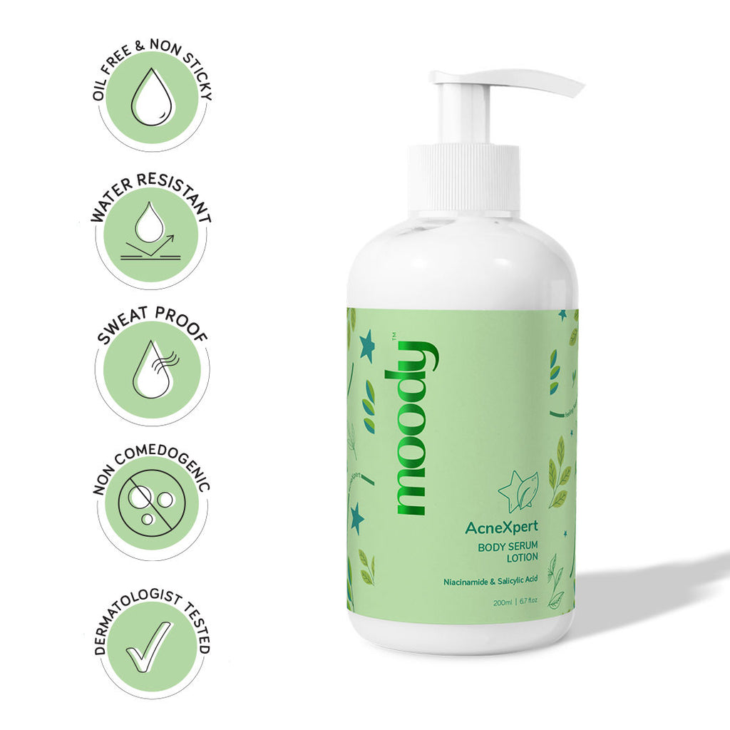 AcneXpert Body Lotion with Green Tea & Salicylic Acid