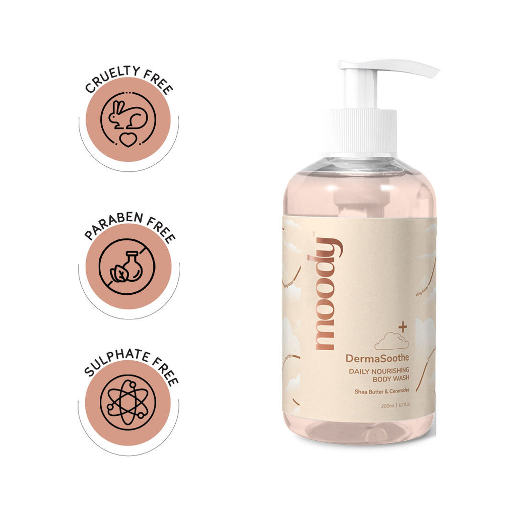 DermaSoothe Softening Body Wash with Ceramides & Rice