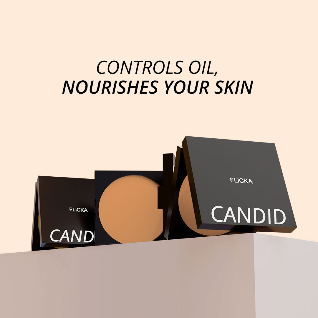 Candid Velvet Compact Powder Weightless Formula Satin Smooth Finish Perfect Blend