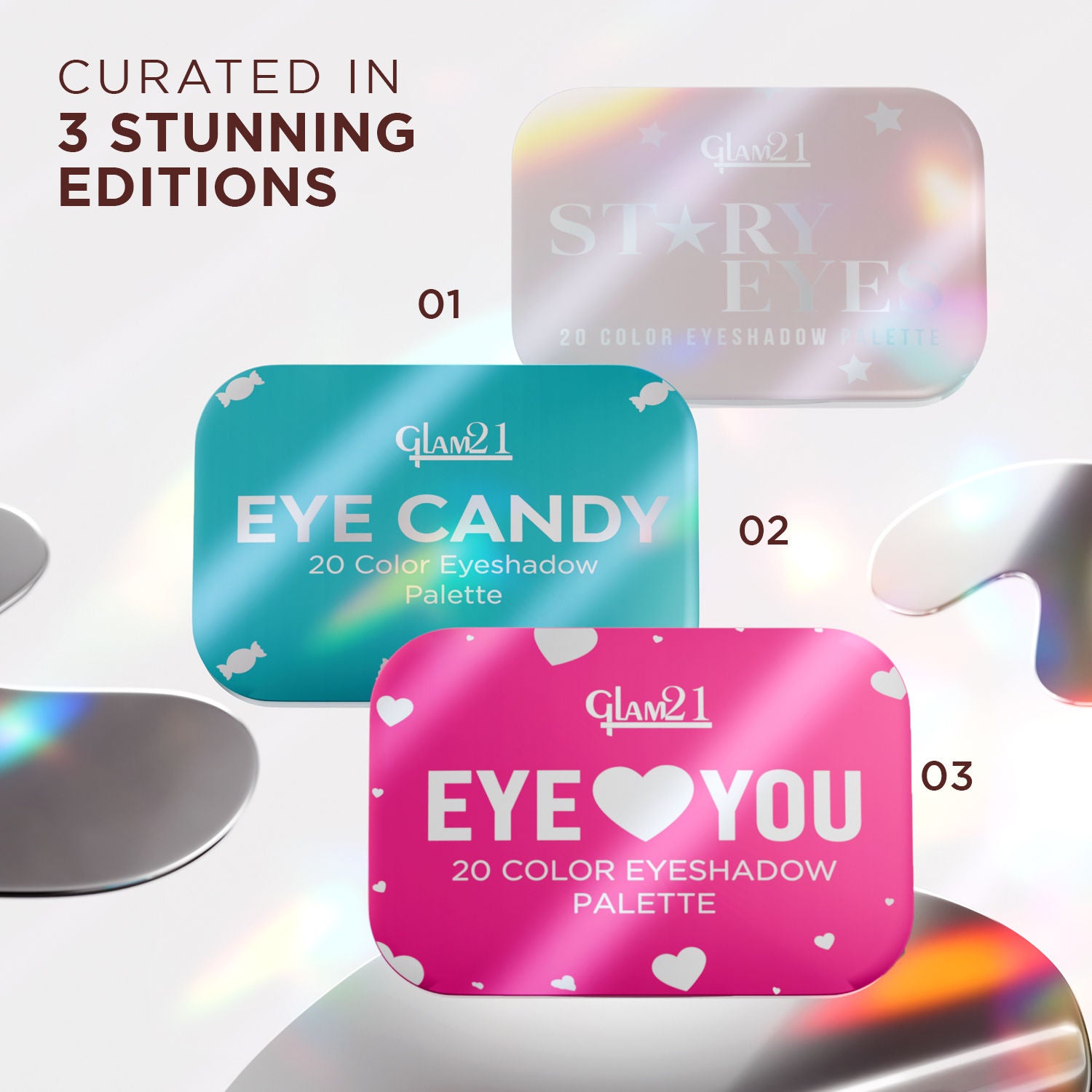 20 Color Eyeshadow Palette