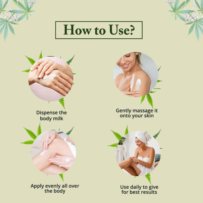 Vita Hemp Restoring & Balancing Body Milk With SPF
