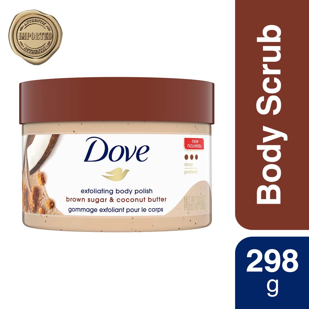 Exfoliating Body Polish Scrub - Brown Sugar & Coconut Butter