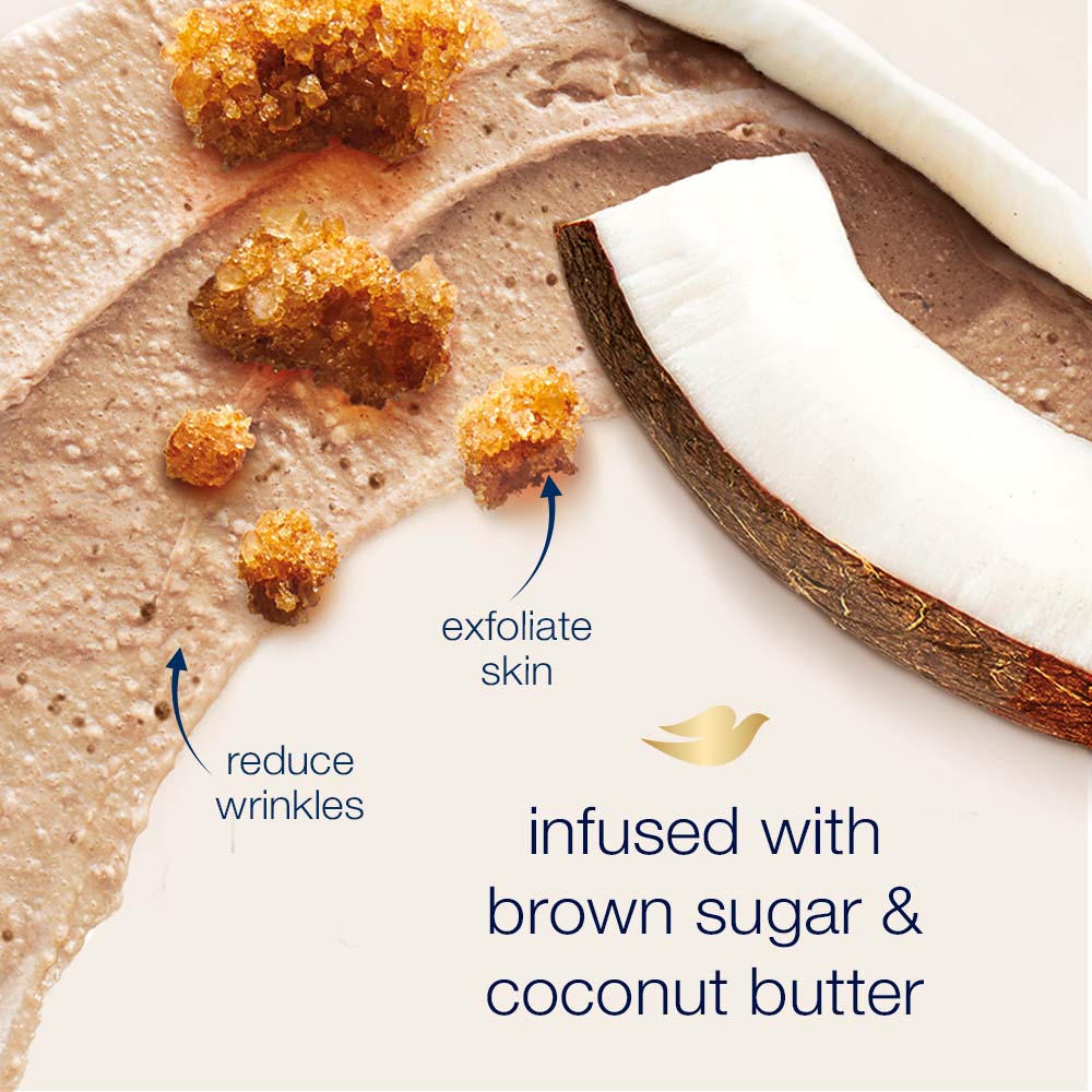 Exfoliating Body Polish Scrub - Brown Sugar & Coconut Butter