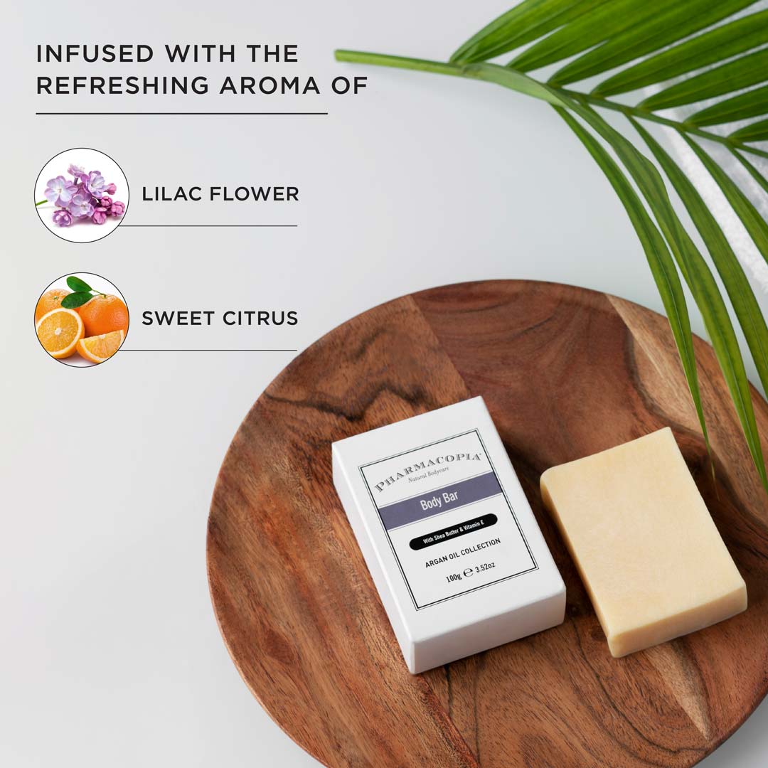 Luxury Body Bar With Shea Butter &Vitamin E Argan Oil Collection