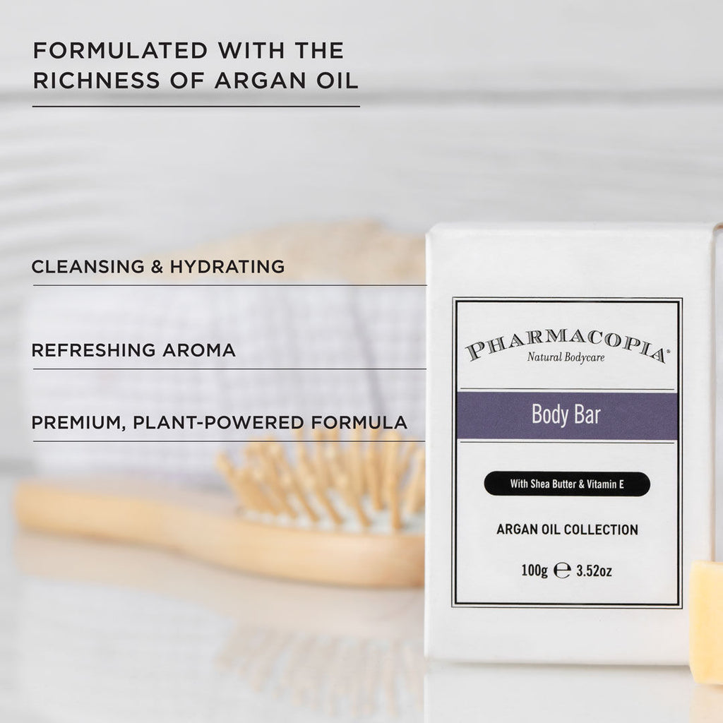 Luxury Body Bar With Shea Butter &Vitamin E Argan Oil Collection