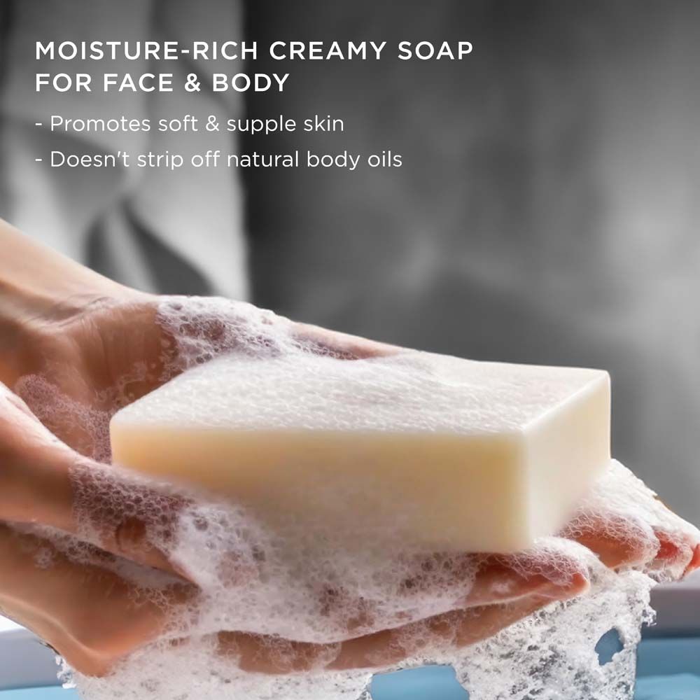 The French Note Lavender Bathing Soap, Handmade With Shea Butter, Aloe Vera & Vitamin E