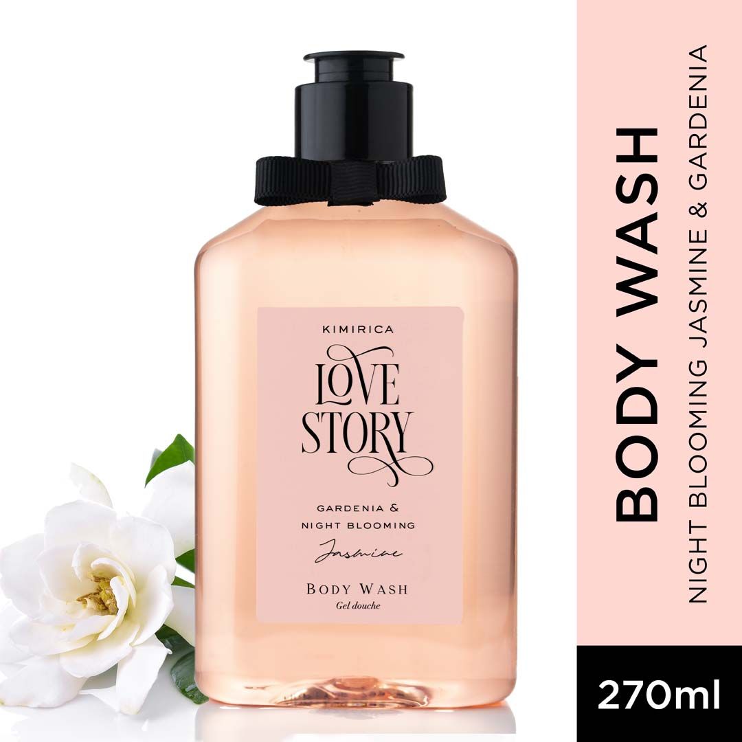 Love Story Luxury Scented Body Wash For Soft And Supple Skin, 100% Vegan & Paraben Free
