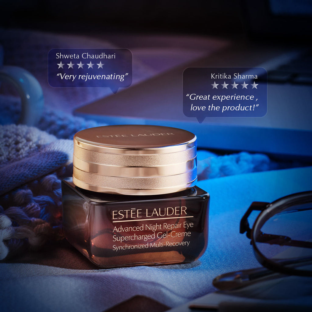 Advanced Night Repair Eye Supercharged Gel Creme With Hyaluronic Acid (Under Eye Care)