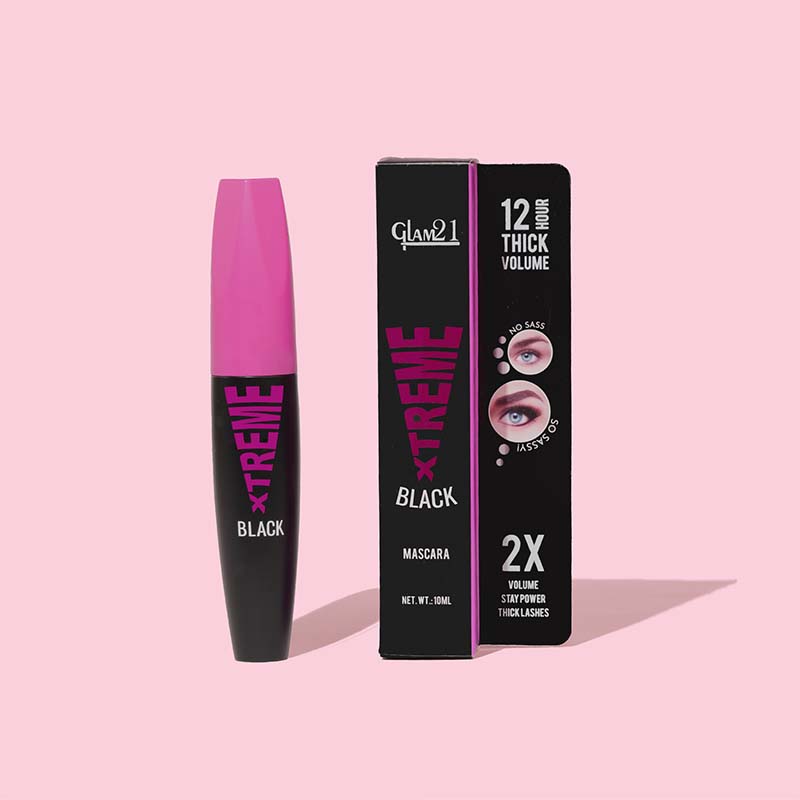 Xtreme Black Mascara Non-Clumping Water Proof - Black