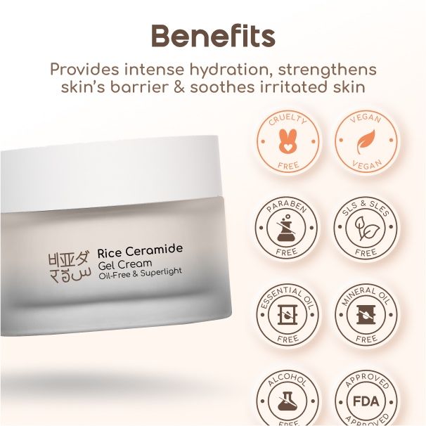 Ceramide Moisturizer Oil & Fragrance Free Gel Cream