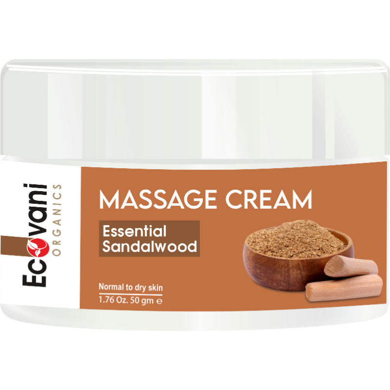 Essential Sandalwood Massage Cream - 50 g