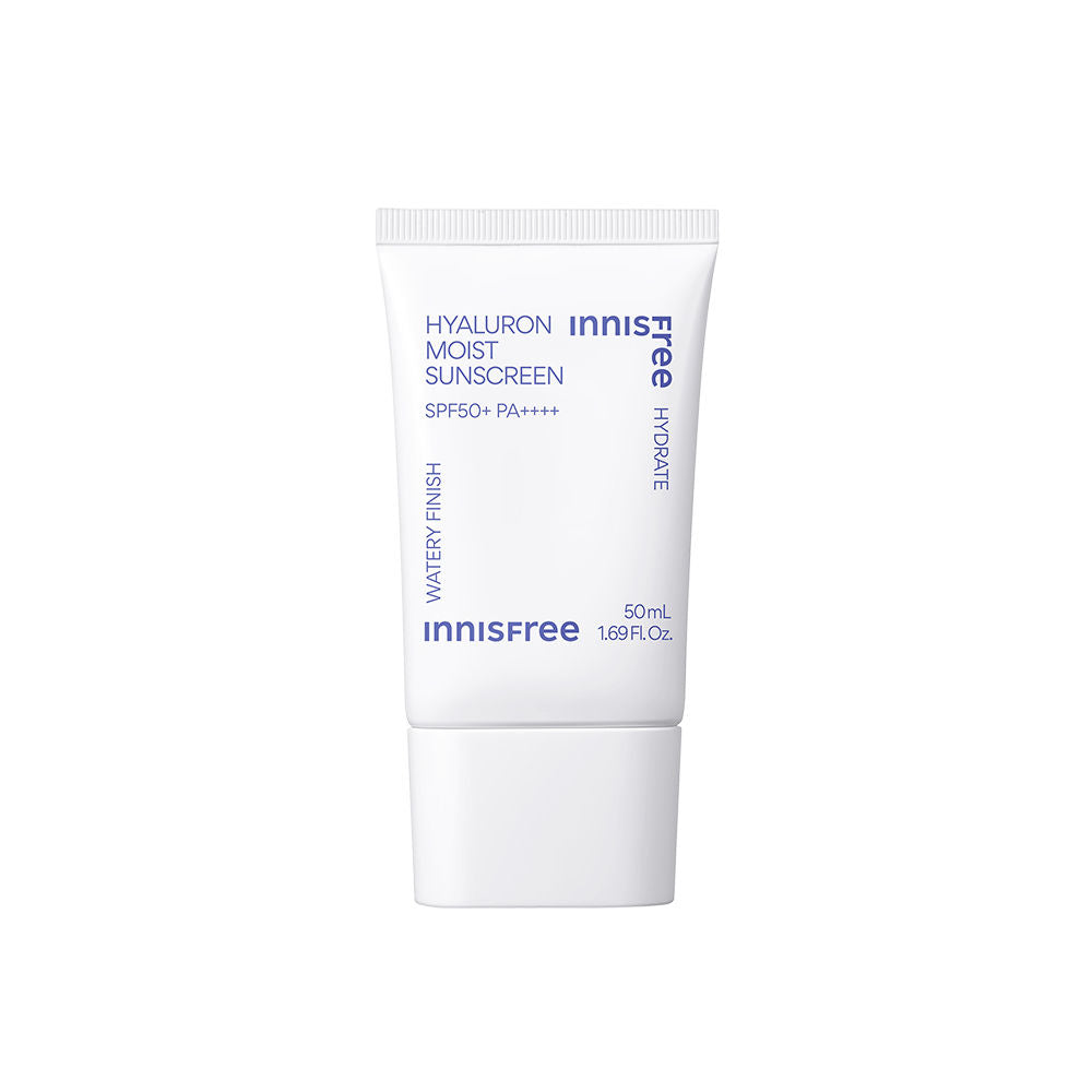 Hyaluron Moist Sunscreen SPF 50+ PA++++, No White Cast, Watery Finish