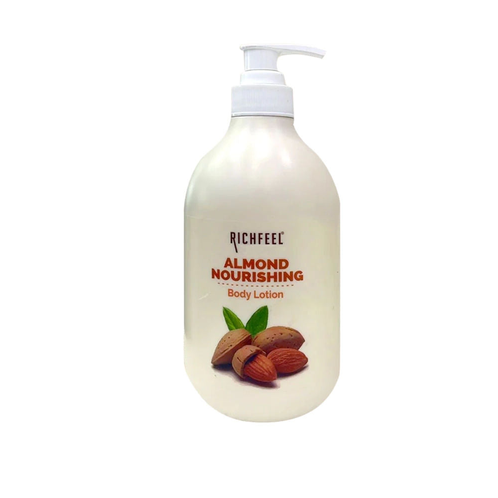Almond Body Lotion with 2X Almond Oil for Deep Moisturization & Smooth, Healthy Skin - 400ml