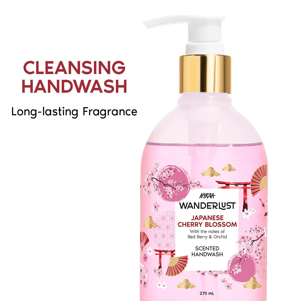 Nykaa Wanderlust Handwash - Japanese Cherry Blossom