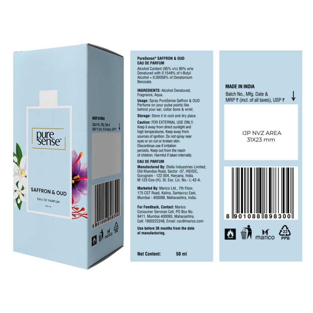 Saffron & Oud Floral EAU De Parfum