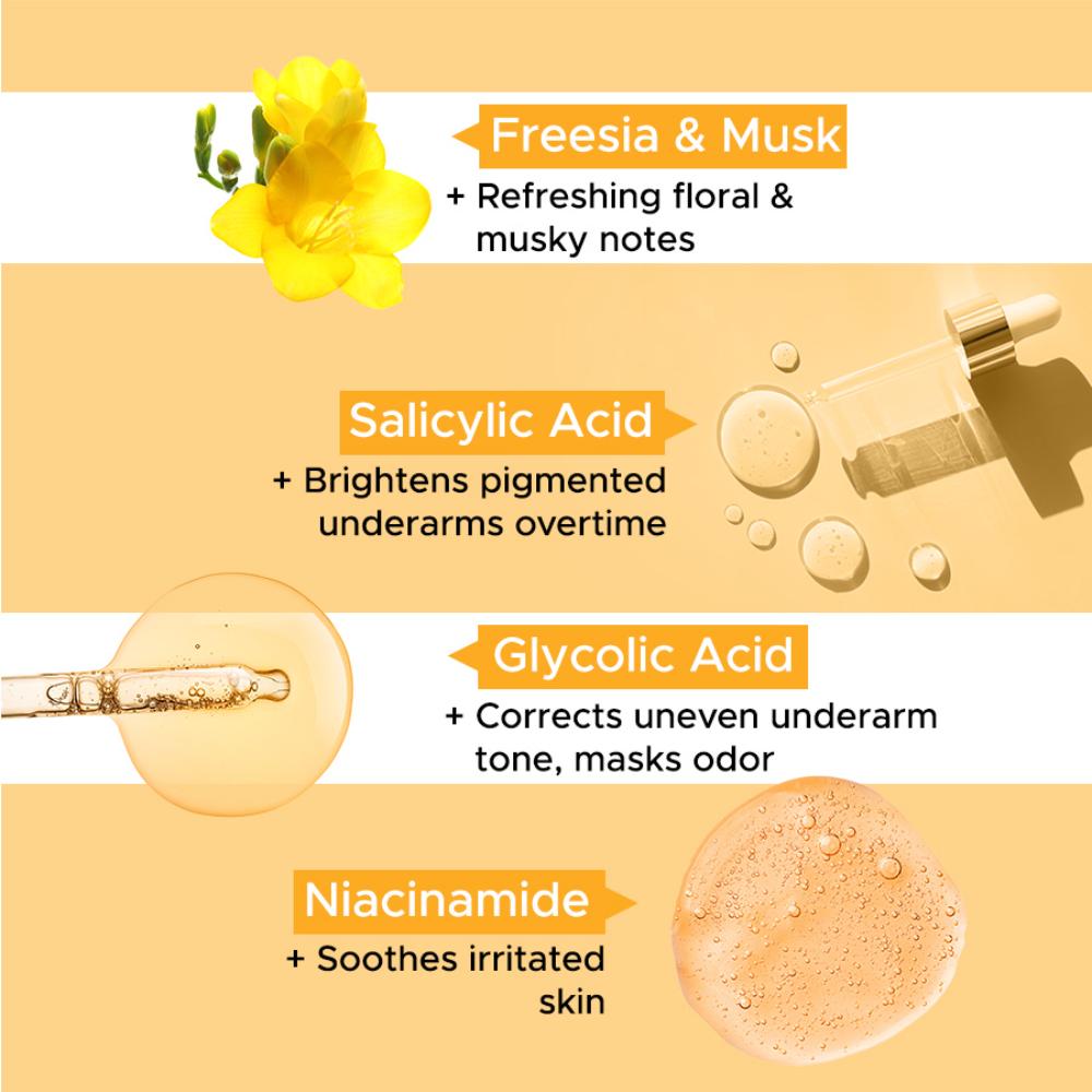 Freesia & Musk Whitening Deodorant Body Spray