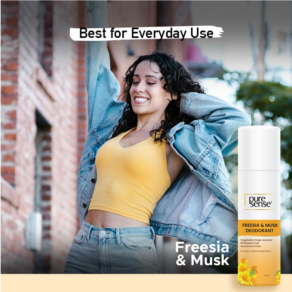 Freesia & Musk Whitening Deodorant Body Spray