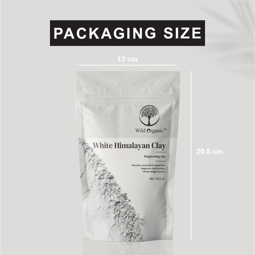 White Himalayan Brightening Clay Powder