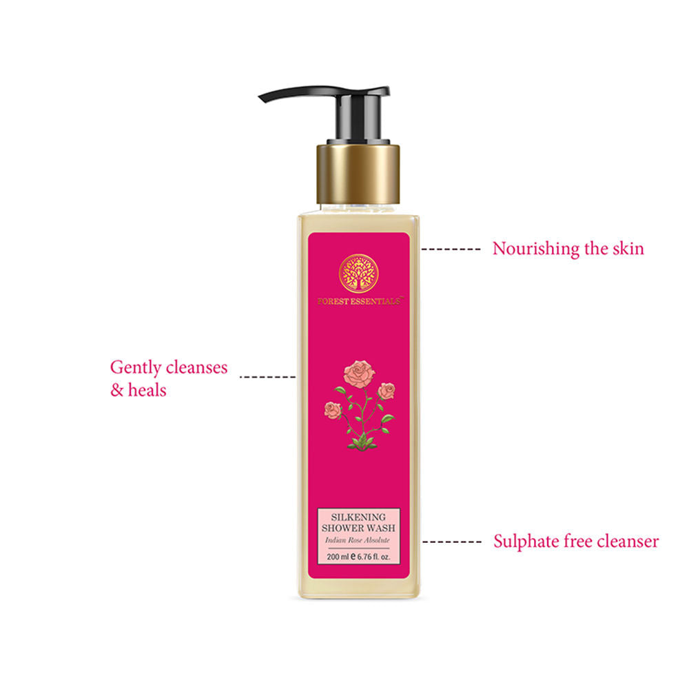 Silkening Shower Wash - Indian Rose Absolute