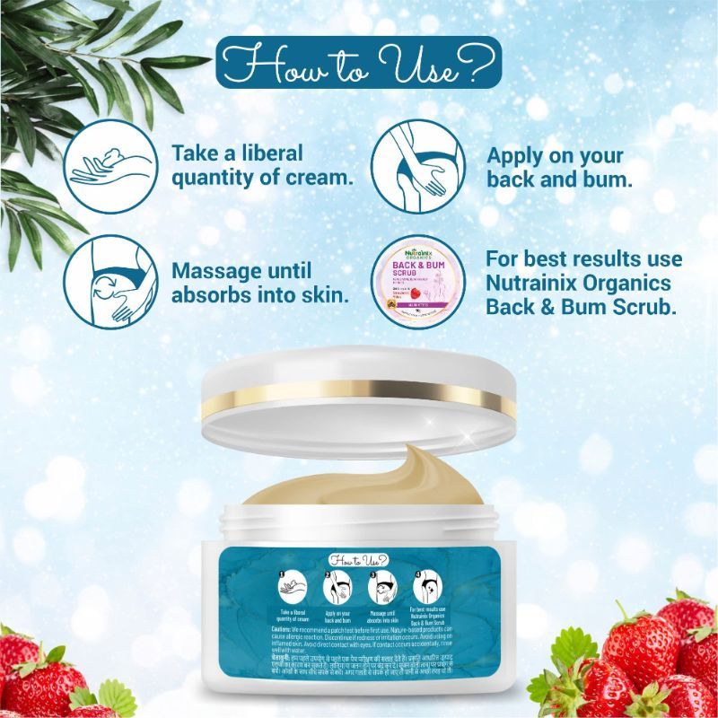 Organics Back & Bum Dark Spots Removal Cream