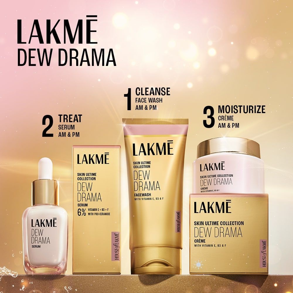 Dew Drama Gel Creme With With Vit E + Vit B + Vit F & Pro-Ceramides For Improved Skin Barrier