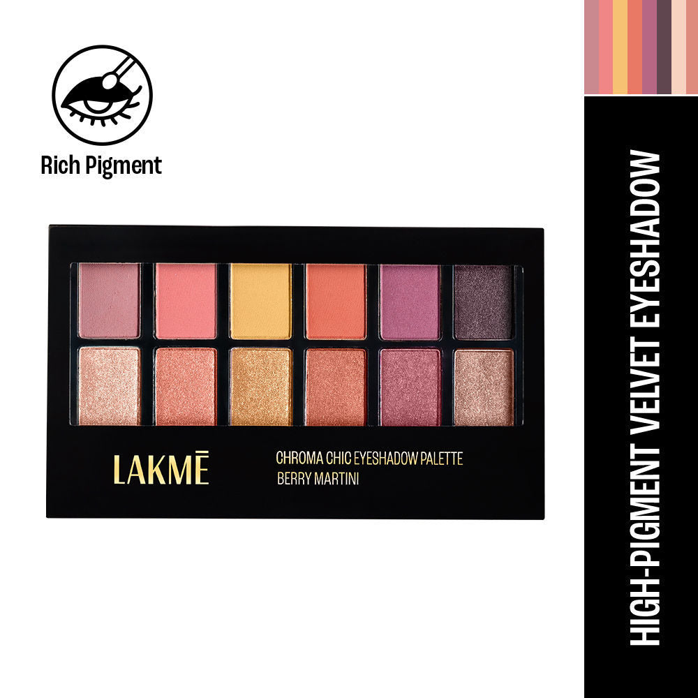 Glitterati Chroma Chic Eye Shadow Palette - Sundowner