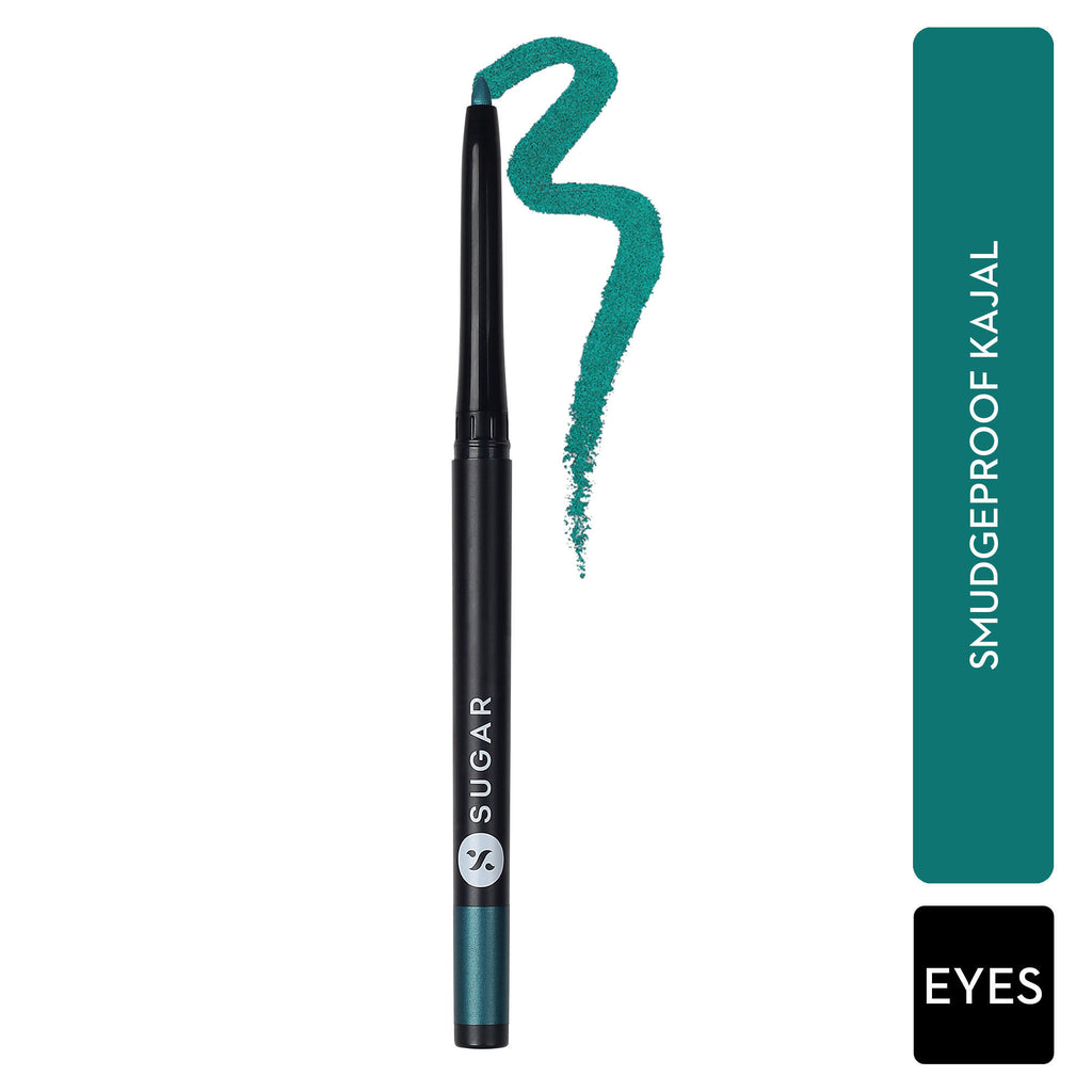 Kohl Of Honour Intense Kajal |Upto 12 Hrs |Smudge Proof & Waterproof Kajal - 03 Aqua Lung-Metallic Mint Green