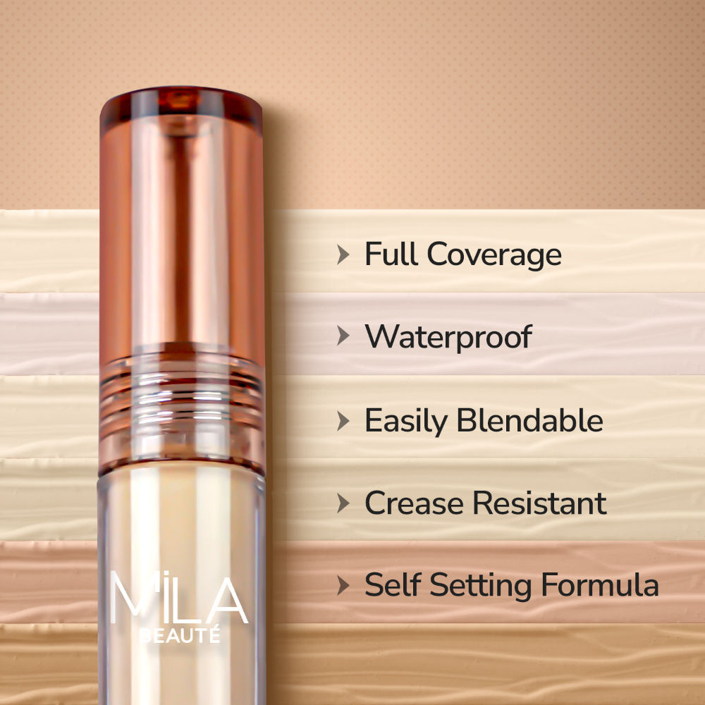 Built To Cover Matte Liquid Concealer With SPF 15 & Hyaluronic Acid