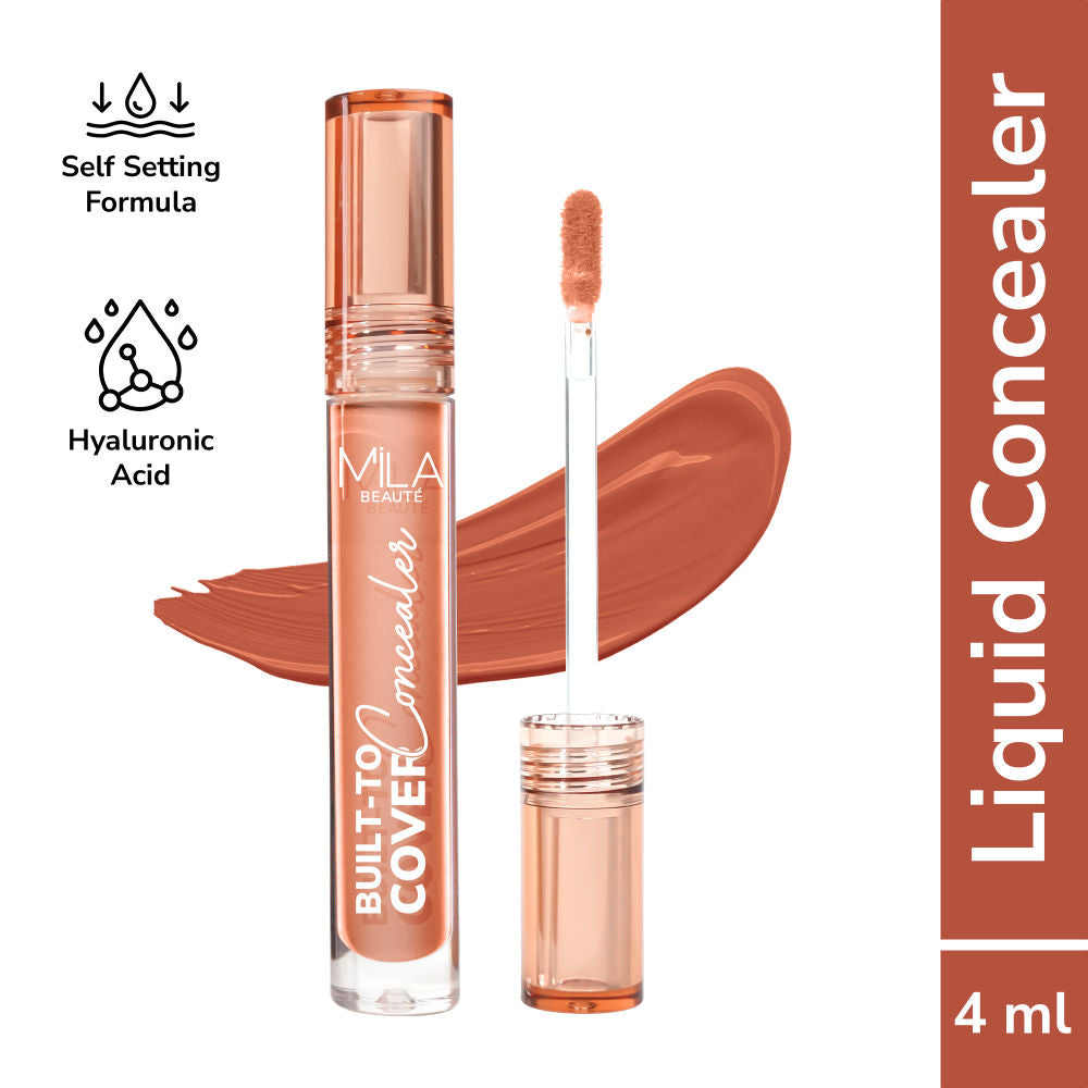 Built To Cover Matte Liquid Concealer With SPF 15 & Hyaluronic Acid - 112 Orange Corrector