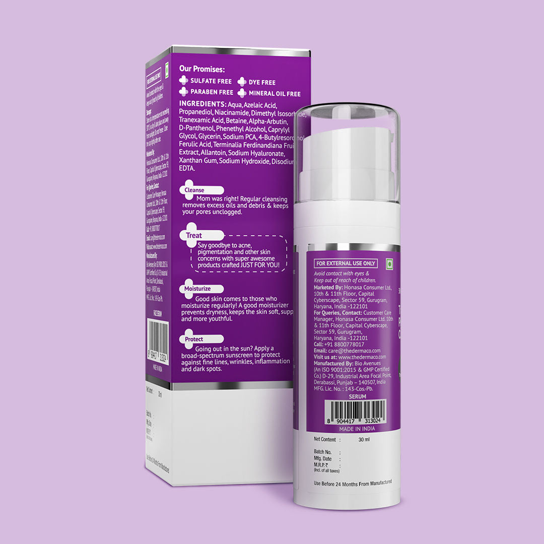 Tran-Zelaic Pigmentation Corrector Serum With 10% Azelaic Acid