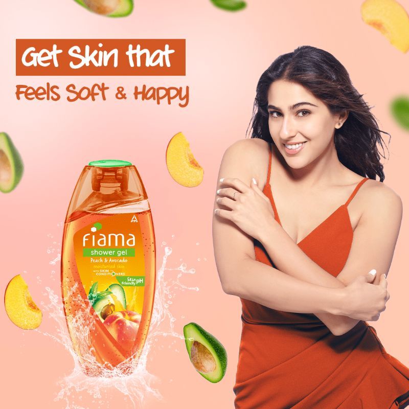 Peach & Avocado Shower Gel