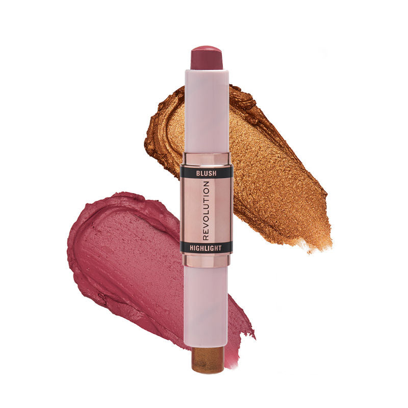 Blush & Highlight Stick - Flushing Pink