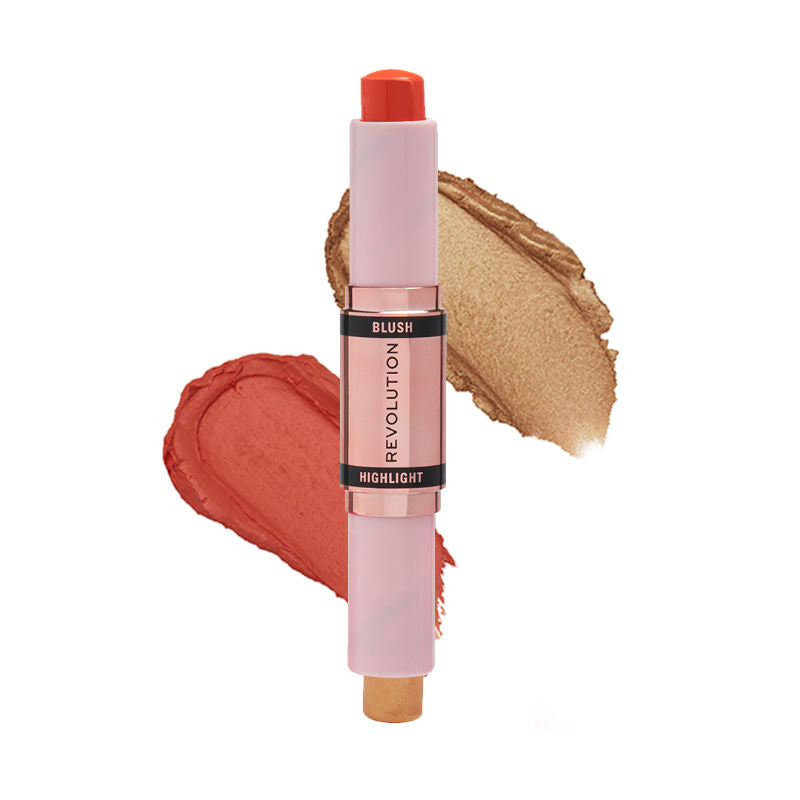 Blush & Highlight Stick - Coral Dew